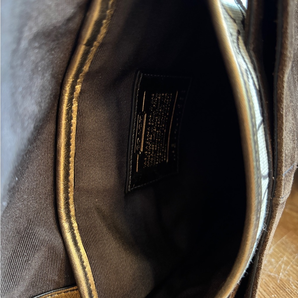 Y2K COACH - Legacy Zip Top Crossbody- E04U-1568, MADE IN USA 🇺🇸 2001 - NICE - Picture 8 of 9